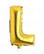 L Harfi Gold Folyo Balon 40 cm