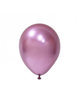 Krom Balon Pembe - 10'lu Paket