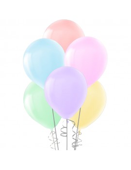 12 İnç Makaron Balon Karışık - 10'lu Paket