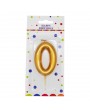 GOLD 0 RAKAM MUM 12 CM